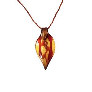 Princess Necklace with Pendant and Beaded Chain 18" Long